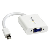 Adattatore convertitore video Mini DisplayPort a VGA - Bianco