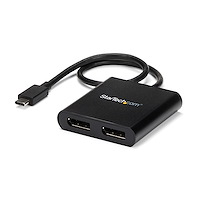 USB-C auf DisplayPort Multi-Monitor Adapter - 2-Port MST Hub
