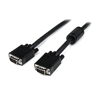 30 ft Coax High Resolution Monitor VGA Cable - HD15 M/M