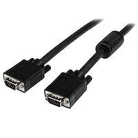 5m Coax High Resolution Monitor VGA Video Cable - HD15 to HD15 M/M