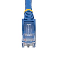 LANケーブル 5m アクア LSZH（低煙ゼロハロゲン）CAT6A LANケーブル 5m