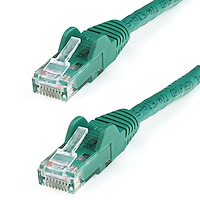 30m CAT6 Ethernetkabel - 10 Gigabit 650MHz 100W PoE LAN Internetkabel - Snagless RJ45 10GbE UTP Netwerk Patchkabel met Trekontlasting - Groen - Individueel getest - TIA/UL