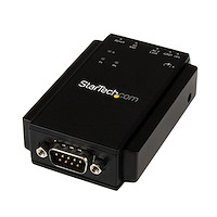 Seriell-till-IP Ethernet-enhetsserver med 1 port - RS232 - DIN Rail-monterbar