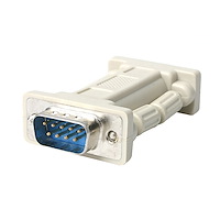 DB9 RS232 Serial Null Modem Adapter - M/F