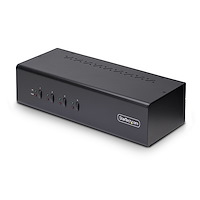 HDN-4Plus 4K対応 KVMスイッチ PC 4 Port KVM Switch Kit HDMI 4K30Hz with EDID, 4 PCs 1 Monitor