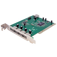 Carte Contrôleur PCI Express Vers 2 Ports USB 3.0 - 1 Port Interne, 1 Port Externe, Support UASP - Compatible Windows, Installation Facile