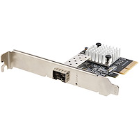 その他 1-Port SFP+ Network Card 10Gb SFP PCI PCI Express SFP+ Card | 10 Gbps | Open SFP+ Slot | Fiber, Copper