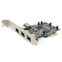 StarTech.com Carte FireWire Mini PCI Express 1394 2b 1a 3 ports  (MPEX1394B3) - Dustin Belgique
