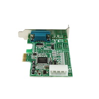 USB Powered - USB to RS232 Adapter,Black FTDI USB UART Chip 1 Port DB9 9-pin StarTech.com 1 Port Low Profile Native RS232 PCI Express Serial Card with 16550 UART & USB to Serial Adapter 
