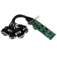 4 Port RS232/422/485 PCIe Serial Card - Serial Cards & Adapters