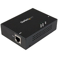 Gigabit PoE+-förlängare med 1 port - 802.3at och 802.3af - 100 m