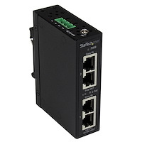 Industriell Gigabit PoE+ Power over Ethernet-injektor med 2 portar 48 V/30 W – väggmonterbar