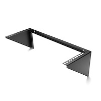 Sound Town 2U Wall-Mount Patch Panel Bracket, 19 inch Vertical/Horizontal Mounting Bracket for AV/IT/Computer Equipment/Patch Panel (stpprk-2u)