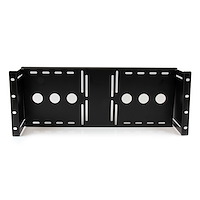 Universal VESA LCD Monitor Mounting Bracket for 19in Rack or Cabinet