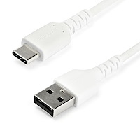 1m USB 2.0 auf USB C-Kabel - Weiß
