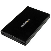 USB 3.1 (10Gbps) 2.5" SATA SSD/HDD Enclosure with Integrated USB-C Cable