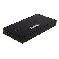 Gabinete Adaptador Externo Disco Duro 2.5" SATA USB 3.0 para HDD de 9.5 o 12.5mm - USB 3.0 - Negro