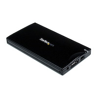 2.5in Black eSATA USB External Hard Drive Enclosure for SATA HDD