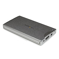 Adaptador Externo de Disco Duro  HDD  2,5" SATA USB 2.0 y eSATA - Plata Portátil