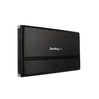 Gabinete USB 2.0 para Disco Duro SATA de 3.5 Pulgadas - Negro