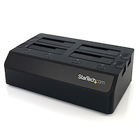 4-Bay Dock for 2.5”/3.5” SSDs and HDDs - HDD Docking Stations