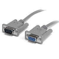 10 ft DB9 RS232 Serial Null Modem Cable F/M