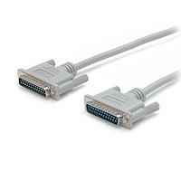 Straight-through Serial/Parallel Cable - DB25 M/M
