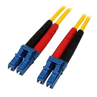 Fiber Optic Cable - Single-Mode Duplex 9/125 - LSZH - LC/LC - 7 m