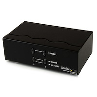 Conmutador Automático de Vídeo VGA de 2 puertos - Switch Selector de Dos Salidas