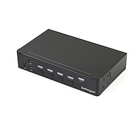 DisplayPort KVM-switch med 4 portar - USB 3.0 - 4K 30 Hz