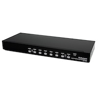 Switch Conmutador KVM DVI USB de 8 puertos para Rack 1U