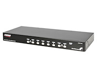 8 Port 1U Rackmount USB PS2 KVM Switch with OSD