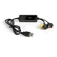 USB S-Video and Composite Video Capture Device Cable with Audio