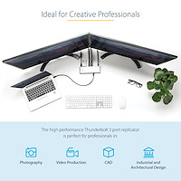 Thunderbolt 3 ドック／サンダーボルト3ドッキングステーション