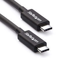 0,5 m Thunderbolt 3 (40 Gbps) USB-C-kabel - Thunderbolt-, USB- och DisplayPort-kompatibel