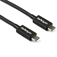 Thunderbolt 3 auf Thunderbolt 3 Kabel mit 0.8 m - USB-C kompatibel - 40Gbps