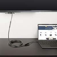 1m USB-C Kabel Mit Schraubverriegelung - 10 Gbit/s, 100W Power Delivery, DP Alt Mode | Für Laptop, Festplatten