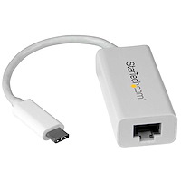USB-C till Gigabit-nätverksadapter - USB 3.1 Gen 1 (5 Gbps) - vit