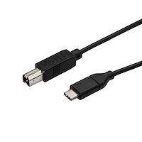 USB-C to USB-B Printer Cable - M/M - 0.5 m - USB 2.0