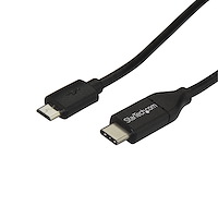 USB-C - マイクロB 変換ケーブル 1m USB 2.0対応
