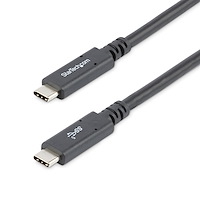 USB-C auf USB-C Kabel - 1,8 m - 6 A PD - Works With Chromebook  - USB-IF-zertifiziert - M/M - USB 3.0 5 Gbit/s - USB C-Ladekabel - USB-Typ C-Kabel