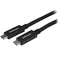 USB-C kabel met Power Delivery (3A) - M/M - 2 m - USB 3.0 - USB-IF gecertificeerd