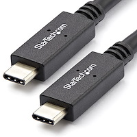 USB-C kabel met Power Delivery (5A) - M/M - 1 m - USB 3.1 (10Gbps) -  USB-IF gecertificeerd