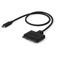 Adaptateur USB 3.1 (10 Gb/s) pour disque dur SATA III de 2,5" avec USB-C et UASP