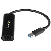 Slanke USB 3.0 naar DisplayPort videokaart adapter voor meerdere schermen - 2560x1600 / 1080p