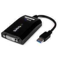 Adaptateur USB 3.0 vers DVI - Adaptateur Vidéo Double Écran/Multi-Écrans de Carte Graphique /Vidéo Externe USB 3.0 vers DVI – Adaptateur d'Affichage USB - 2048 x 1152