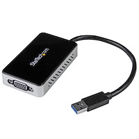 USB to VGA Adapter - Slim - 1920x1200 - USB Video Adapters