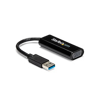 Adattatore scheda video esterna multimonitor USB 3.0 slim a VGA – 1920x1200/1080p