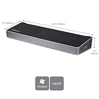 Gallery Image 2 for USB3DOCKH2DP