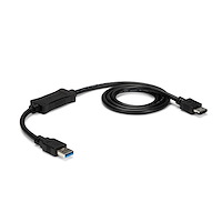 Cable de 91cm Adaptador USB 3.0 a eSATA para Disco Duro o SSD - SATA de 6 Gbps